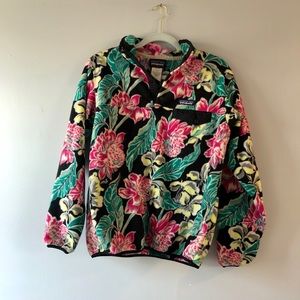 Patagonia Floral Pullover re-too